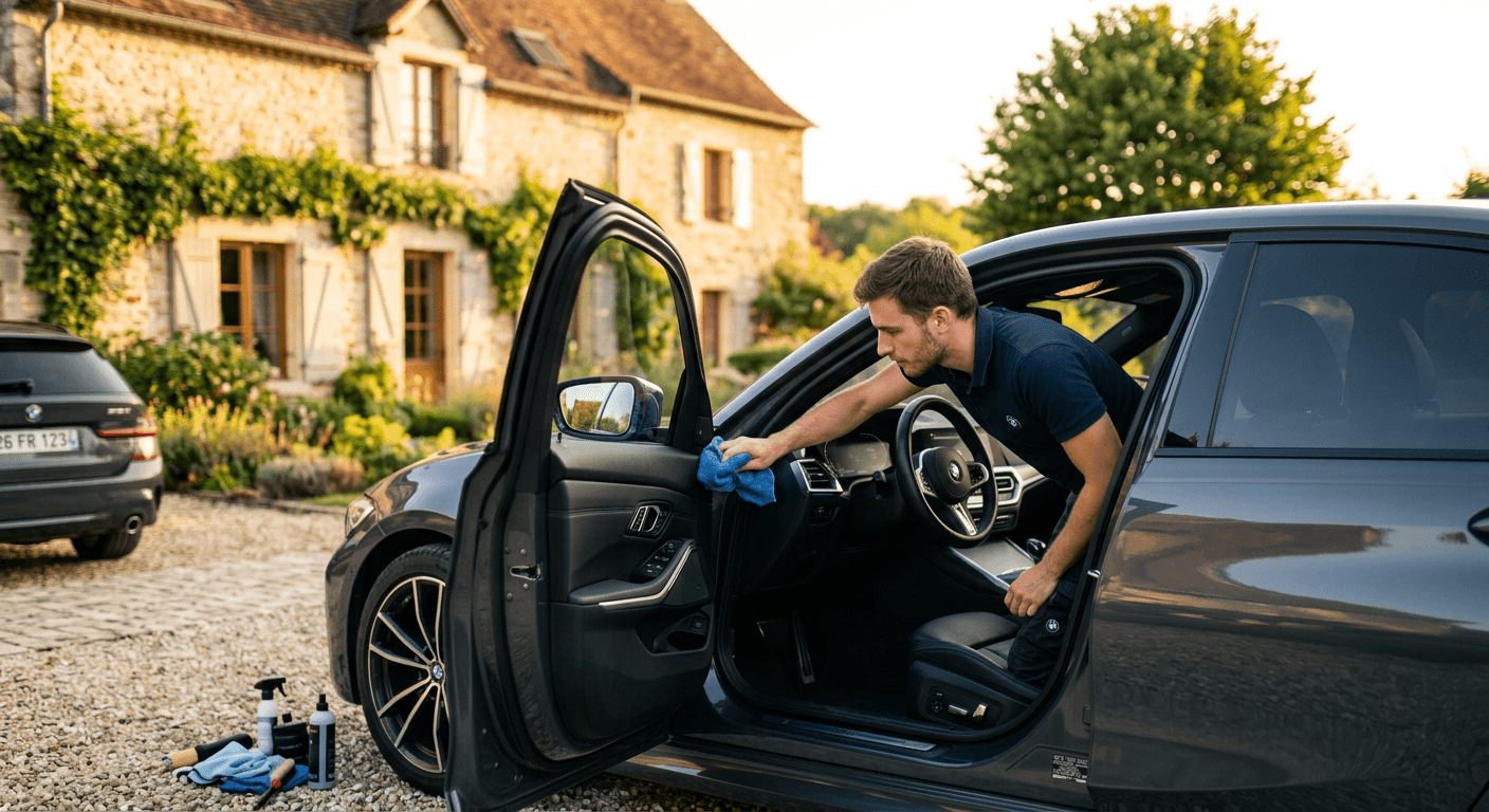 Nettoyage professionnel intérieur automobile à Agen — PBC Premium Brother Cleaner